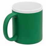 Кружка STOPSPOT с покрытием софт-тач, зеленая