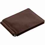 Зажим для купюр APACHE, темно-коричневый