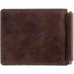 Зажим для купюр APACHE, темно-коричневый