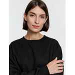 Свитшот унисекс DELTA, черный, размер XL