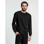 Свитшот унисекс DELTA, черный, размер XXL