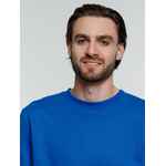 Свитшот унисекс DELTA, ярко-синий, размер M