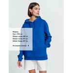 Худи унисекс PHOENIX, ярко-синее, размер S