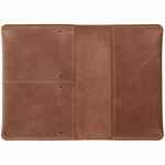 Обложка для паспорта APACHE, VER.2, коричневая (какао)