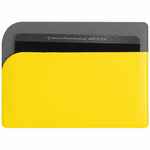 Чехол для карточек DUAL, желтый