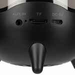 Беспроводная колонка с подсветкой SOUNDFLICKER, черная