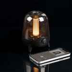 Беспроводная колонка с подсветкой SOUNDFLICKER, черная