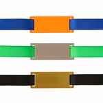 Шильдик металлический KOVA, серый