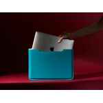 Чехол для ноутбука NUBUK, бирюзовый