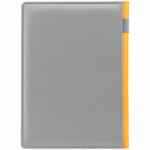 Ежедневник SPAIN SHALL на заказ, недатированный, серый с желтым