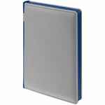 Ежедневник SPAIN SHALL на заказ, недатированный, серый с синим