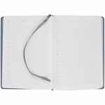 Ежедневник SPAIN SHALL на заказ, недатированный, серый с синим