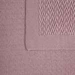 Плед ORNATO, розовый (пыльная роза)