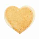 Печенье DREAM WHITE в белом шоколаде, сердце