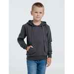 Худи детское KIRENGA KIDS 2.0, темно-серое (графит), 6 лет