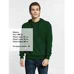 Худи KIRENGA 2.0, темно-зеленое, размер XS