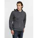 Толстовка на молнии с капюшоном SIVERGA 2.0, темно-серая (графит), размер XS