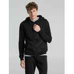 Толстовка на молнии с капюшоном SIVERGA 2.0, черная, размер XS