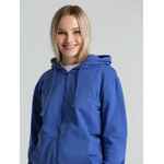 Толстовка на молнии с капюшоном SIVERGA 2.0, ярко-синяя, размер XS