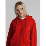 Толстовка на молнии с капюшоном SIVERGA 2.0, красная, размер XS