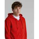 Толстовка на молнии с капюшоном SIVERGA 2.0, красная, размер XS