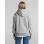 Толстовка на молнии с капюшоном SIVERGA 2.0, серый меланж, размер XS