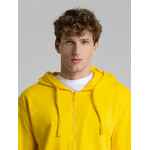 Толстовка на молнии с капюшоном SIVERGA 2.0, желтая, размер XS