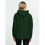 Толстовка на молнии с капюшоном SIVERGA 2.0, темно-зеленая, размер XS