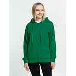 Толстовка на молнии с капюшоном SIVERGA 2.0, зеленая, размер XS