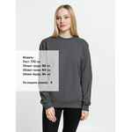 Свитшот TOIMA 2.0, темно-серый (графит), размер XS