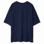 Футболка унисекс оверсайз CROSSTOWN, темно-синяя, размер S