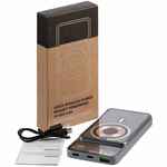 Магнитный беспроводной аккумулятор COOPER PRIME 10000 мАч, темно-серый