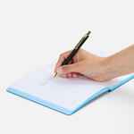 Ручка шариковая LOBBY SOFT TOUCH GOLD, черная