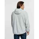 Анорак флисовый унисекс FLISKA, светло-серый, размер XS/S