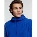 Анорак флисовый унисекс FLISKA, ярко-синий, размер M/L