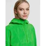 Анорак флисовый унисекс FLISKA, зеленое яблоко, размер XS/S