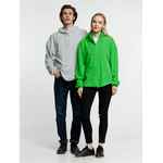 Анорак флисовый унисекс FLISKA, зеленое яблоко, размер XS/S