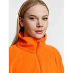 Куртка флисовая унисекс FLISKA, оранжевая, размер M/L