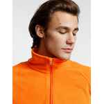 Куртка флисовая унисекс FLISKA, оранжевая, размер M/L