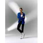 Куртка флисовая унисекс FLISKA, ярко-синяя, размер M/L