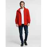 Куртка флисовая унисекс FLISKA, красная, размер M/L