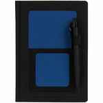 Ежедневник MOBILE на заказ, недатированный, черно-синий