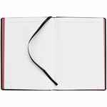 Ежедневник MOBILE на заказ, недатированный, черно-красный