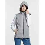 Жилет с капюшоном унисекс GOTLAND, серый, размер S