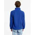 Куртка флисовая унисекс NESSE, синяя, размер M/L