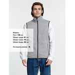 Жилет унисекс GOTLAND, серый, размер S