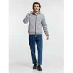 Куртка с капюшоном унисекс GOTLAND, серая, размер S