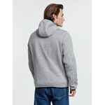 Куртка с капюшоном унисекс GOTLAND, серая, размер S