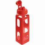 Бутылка для воды SQUARE FAIR, красная