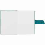 Ежедневник BOOM, недатированный, черный с бирюзовым